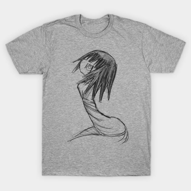 Nadeko Sengoku (Bakemonogatari) "Ending" T-Shirt by Kamishirts